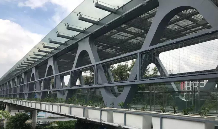 顺义论管桁架结构工程弯管加工防锈处理的方法